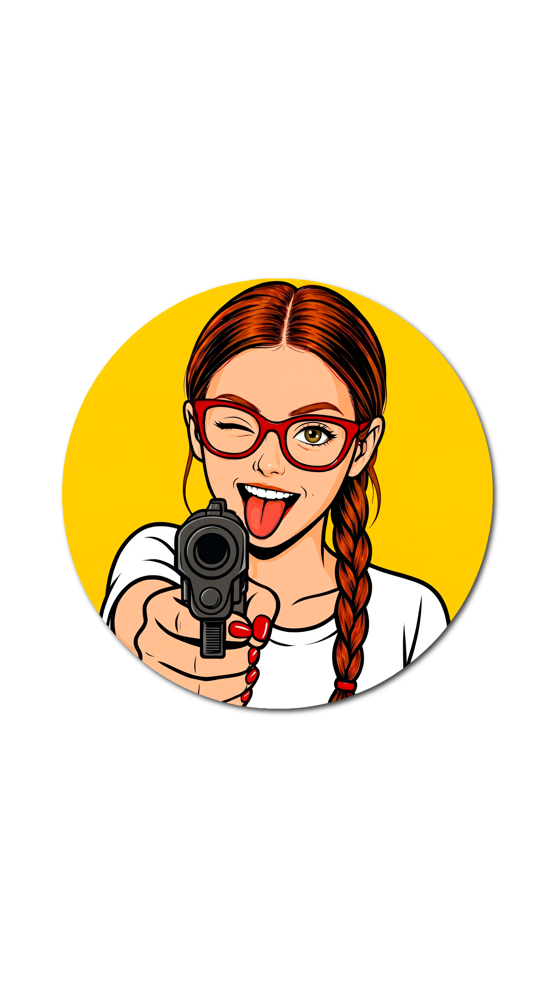 Point Blank Lily - Sticker