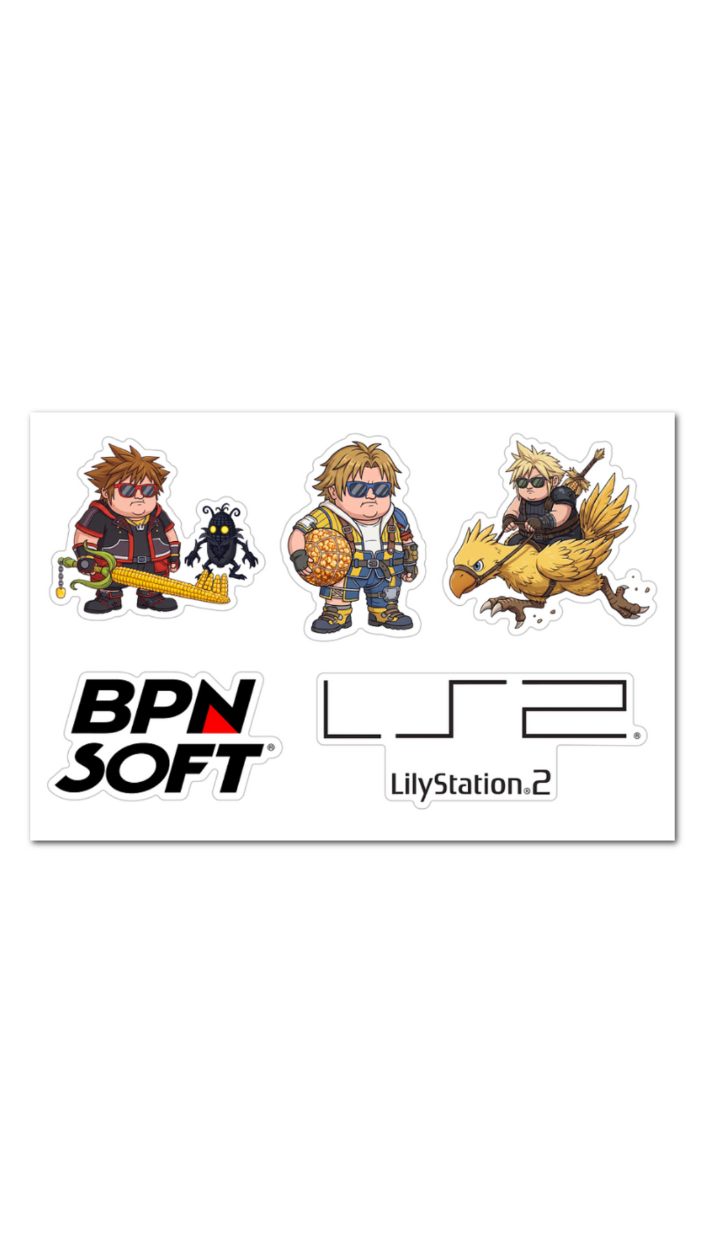 BPNSOFT - Sticker Sheet