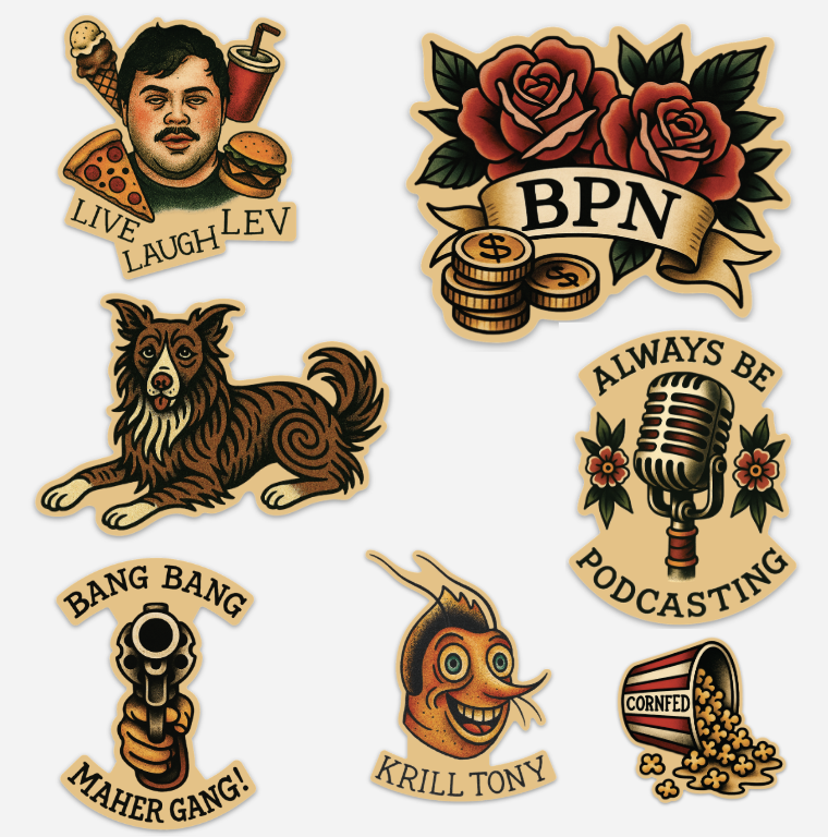 BPN Flash Sticker Pack