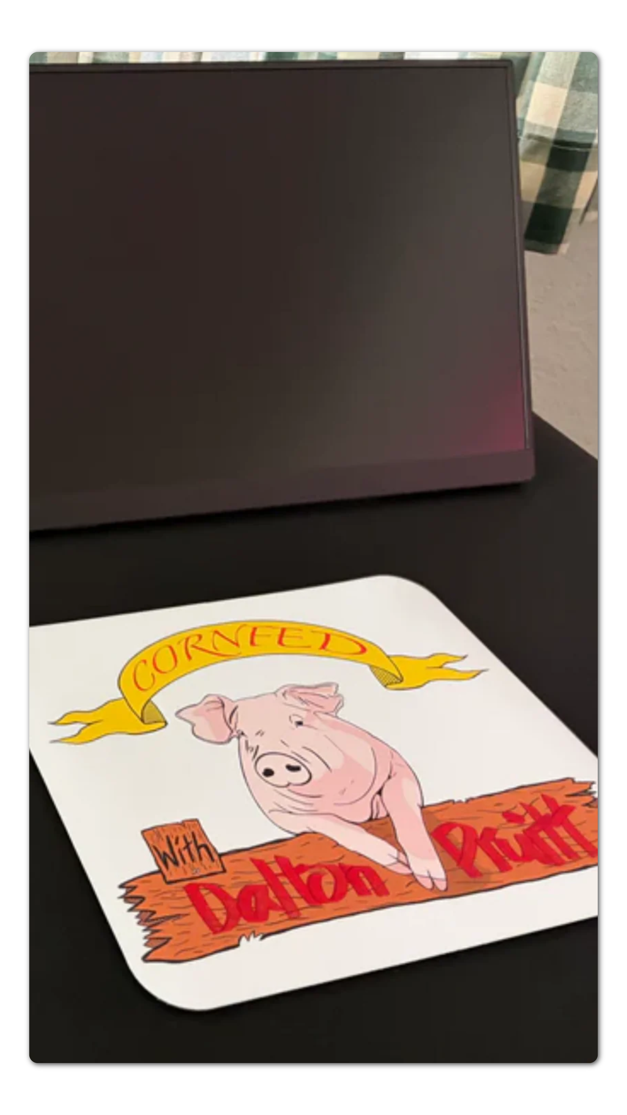 Cornfed with Dalton Pruitt - Mousepad
