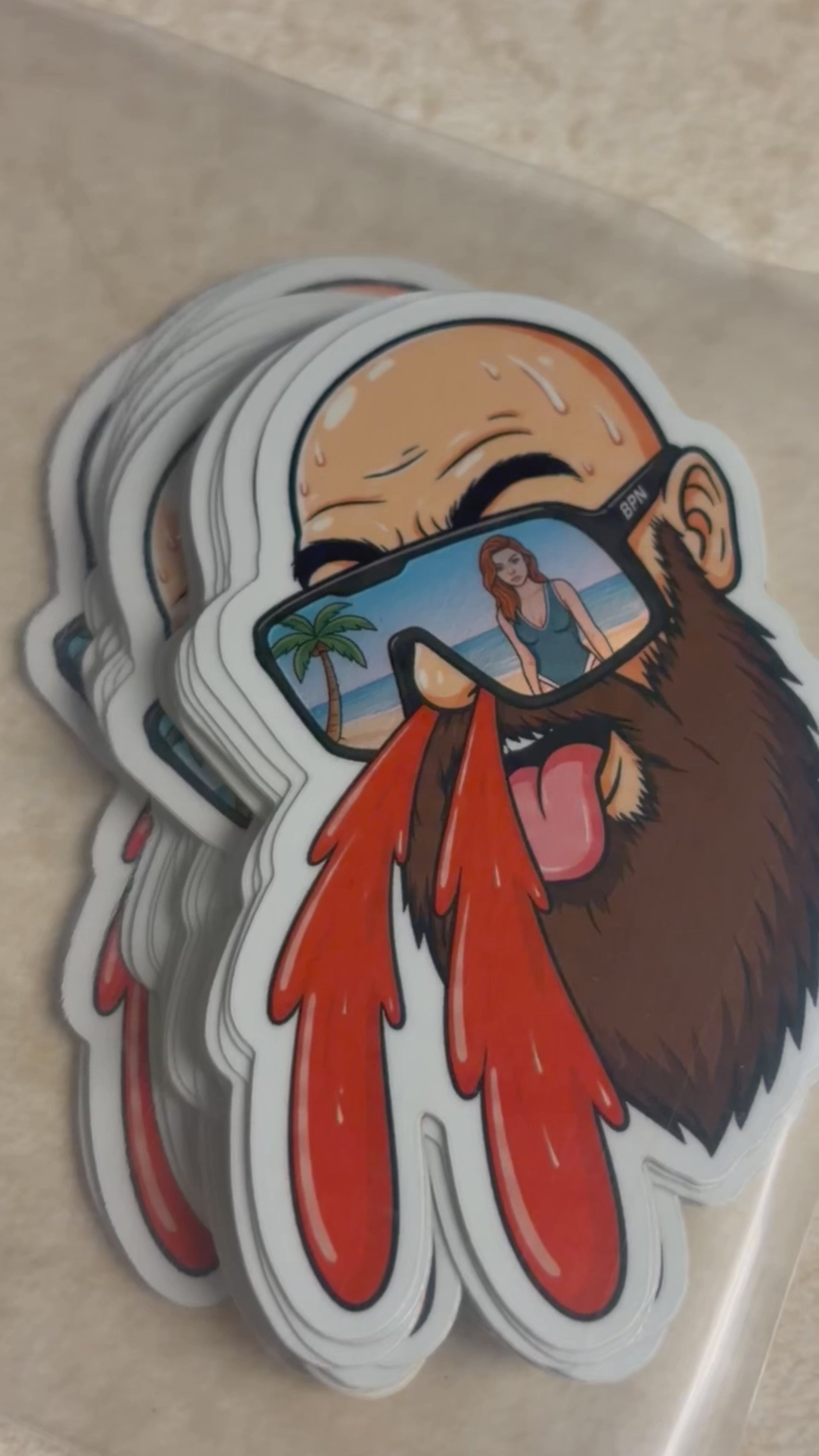 Crypto Hermit - Sticker (Partial Holo)